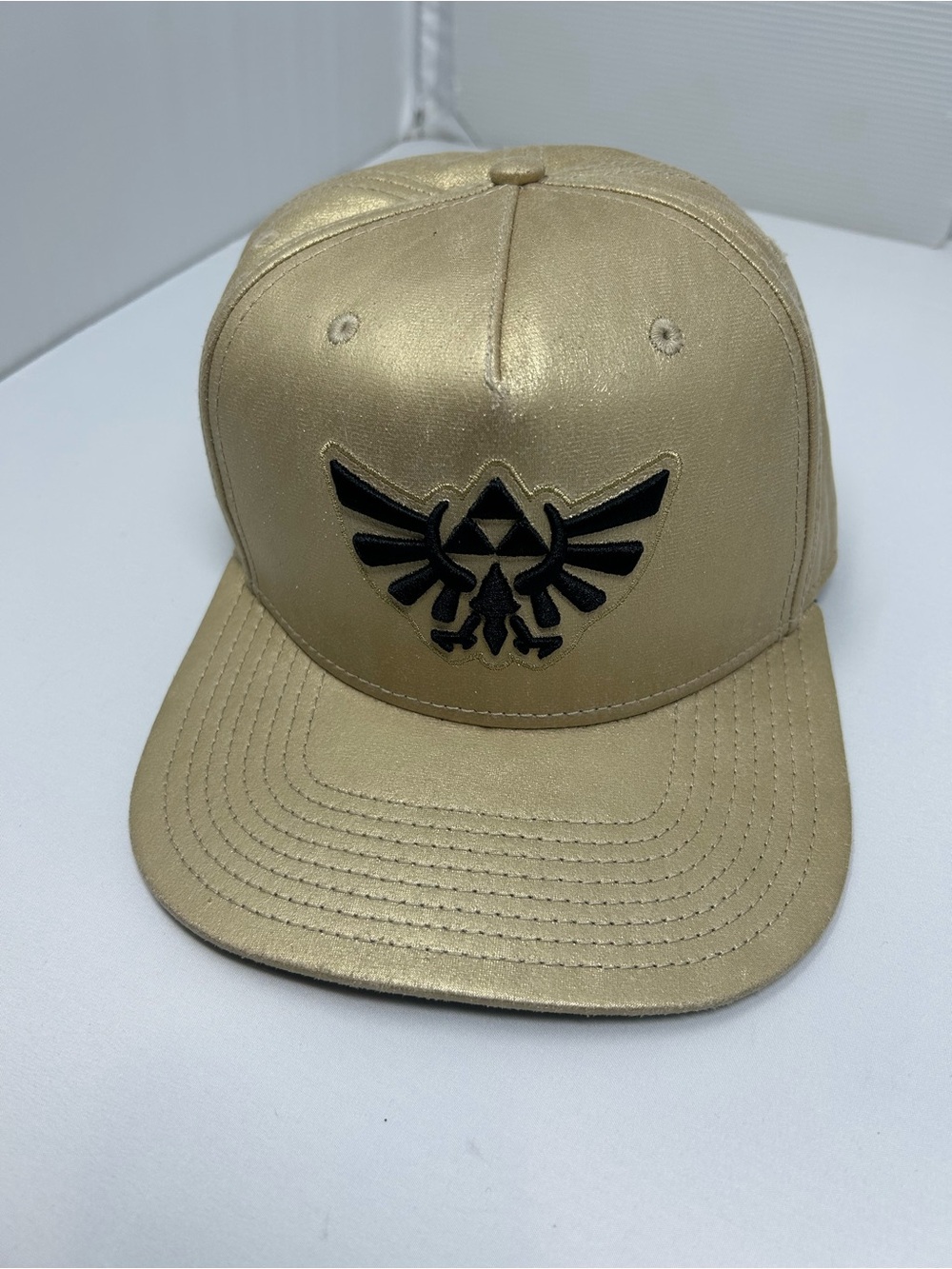 Nintendo Legend of Zelda Gold Snapback Hat Cap 2017